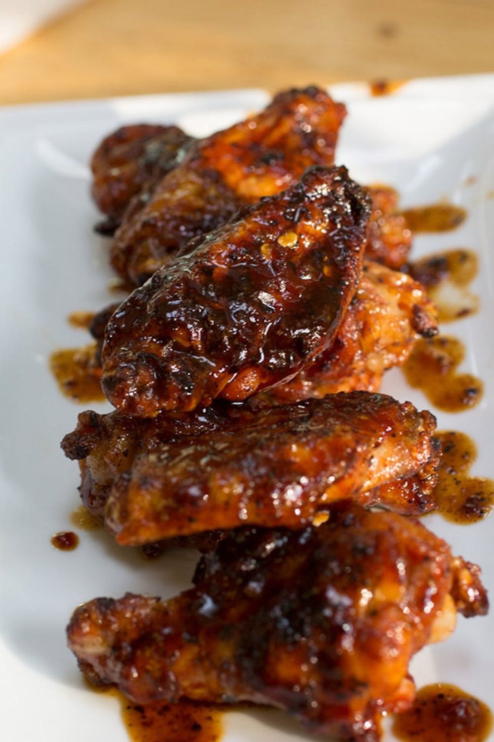 Spicy Grilled Wings tailgate food