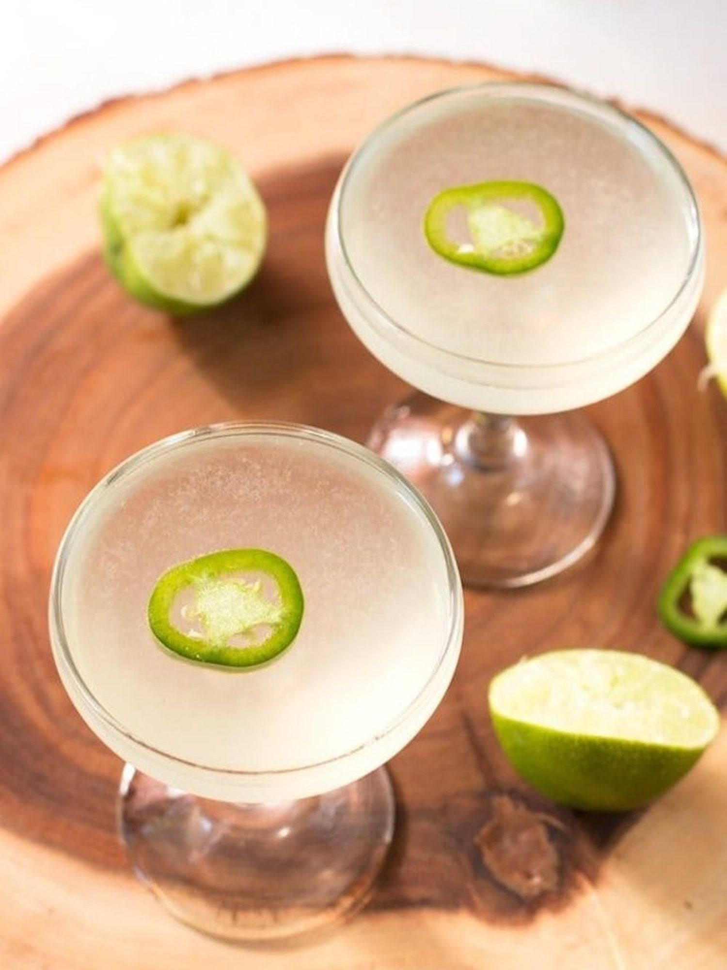 Spicy Jalape\u00f1o Gimlet