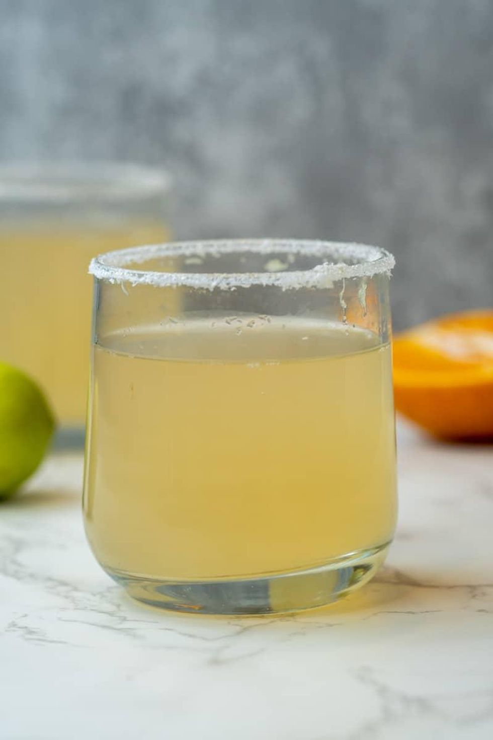 Spicy Margarita Mocktail With Grapefruit