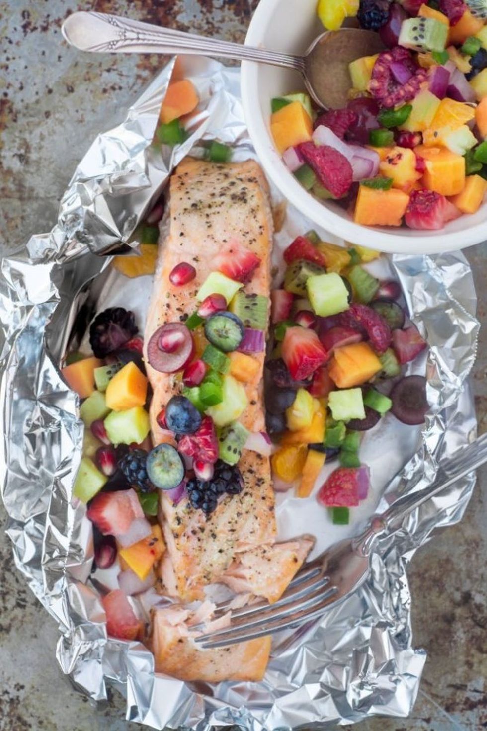 Spicy Orange Blossom Fruit Salsa