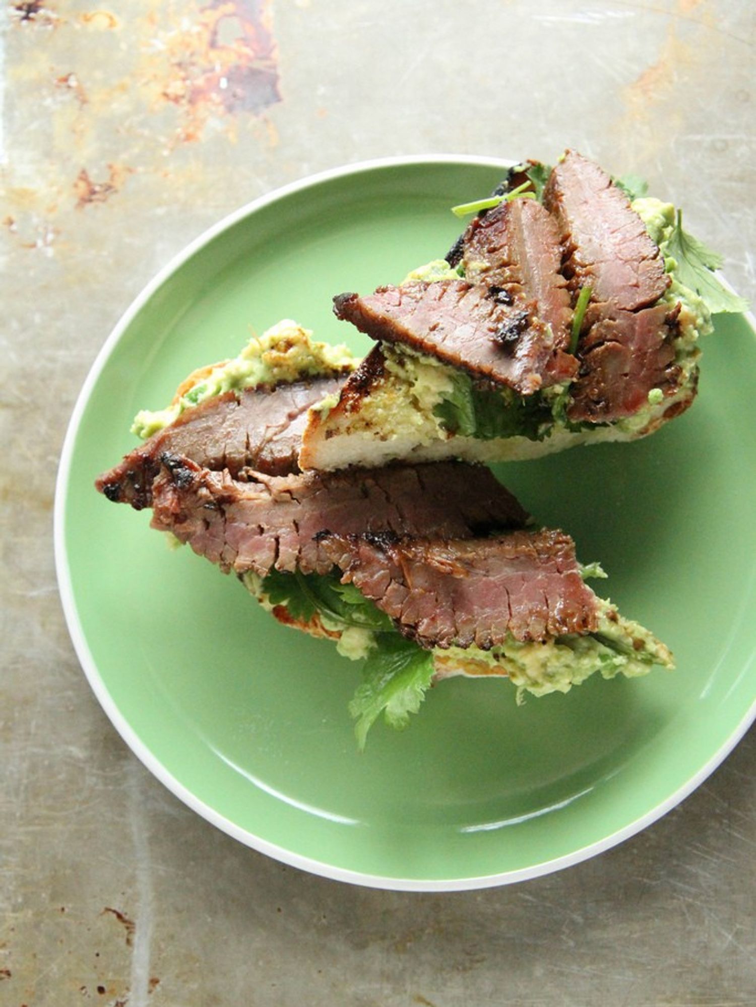 Spicy Steak and Avocado Toast