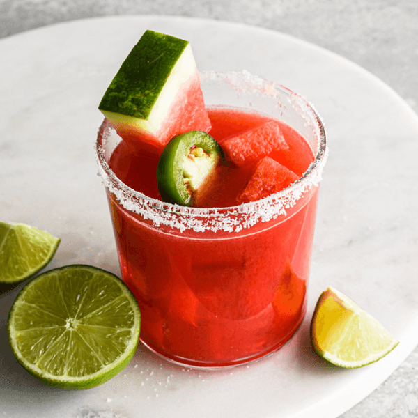 Spicy Watermelon Margaritas