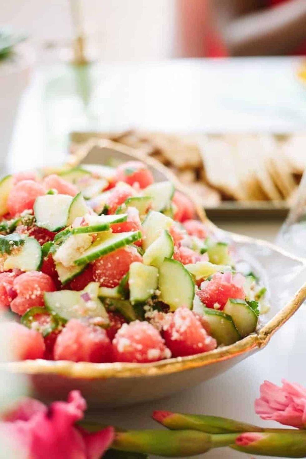 Spicy Watermelon Salad