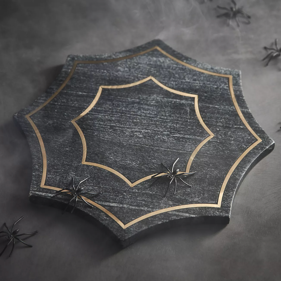 Spiderweb Cheese Board