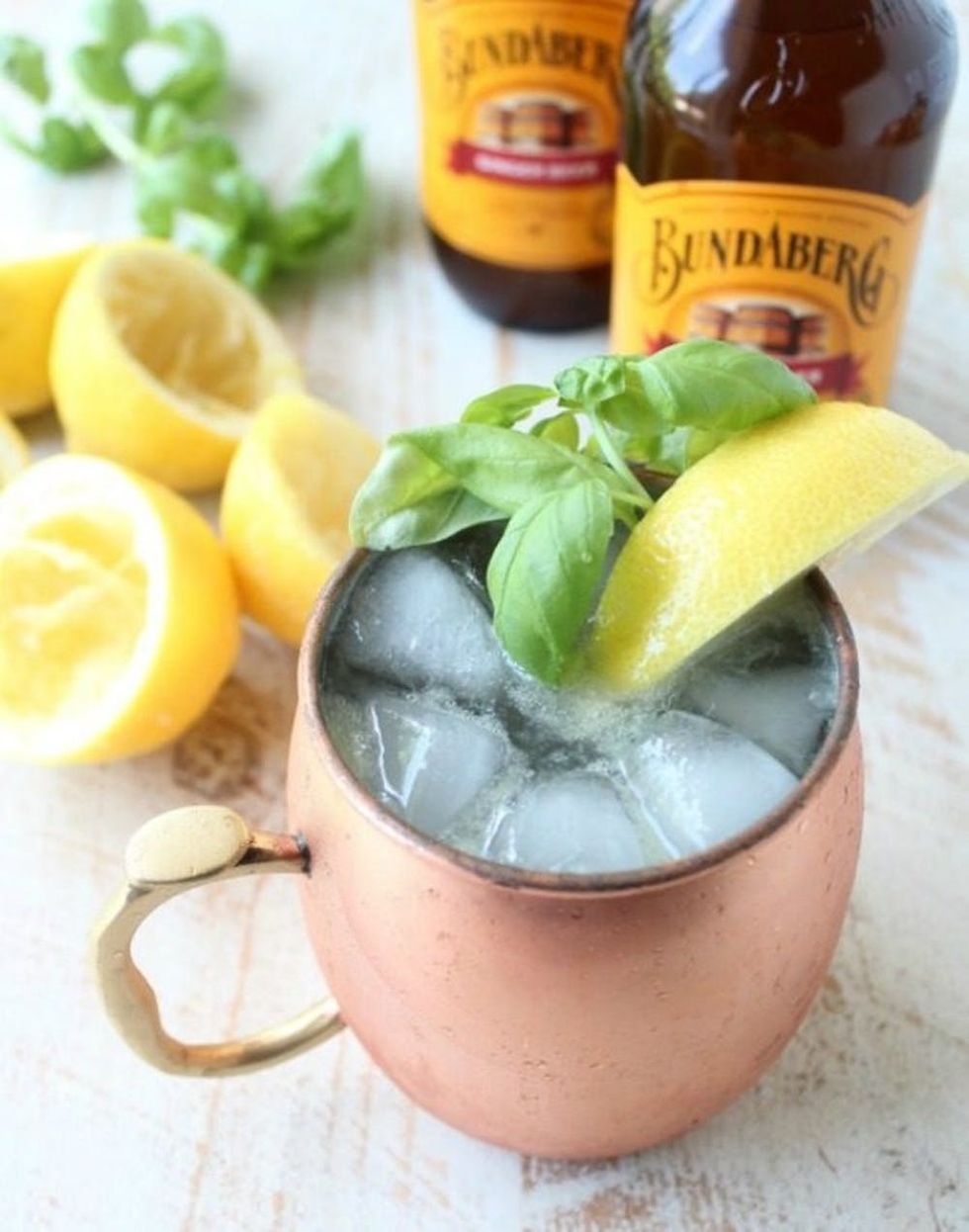 Spiked Ginger Lemonade
