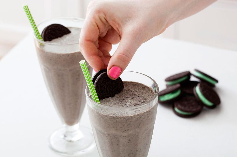 Spiked Mint Oreo Milkshake Recipe