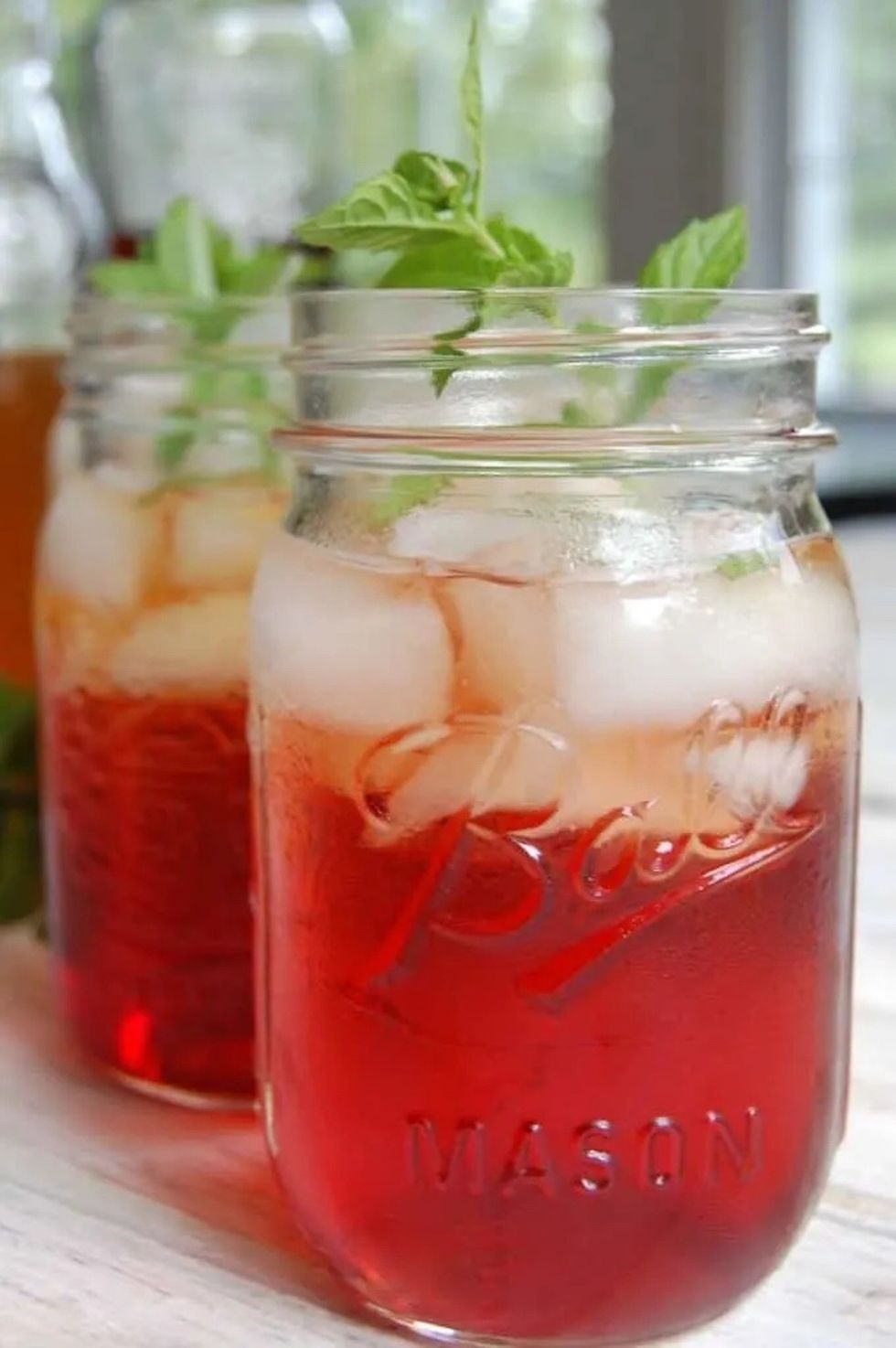 Spiked Pomegranate Iced Tea