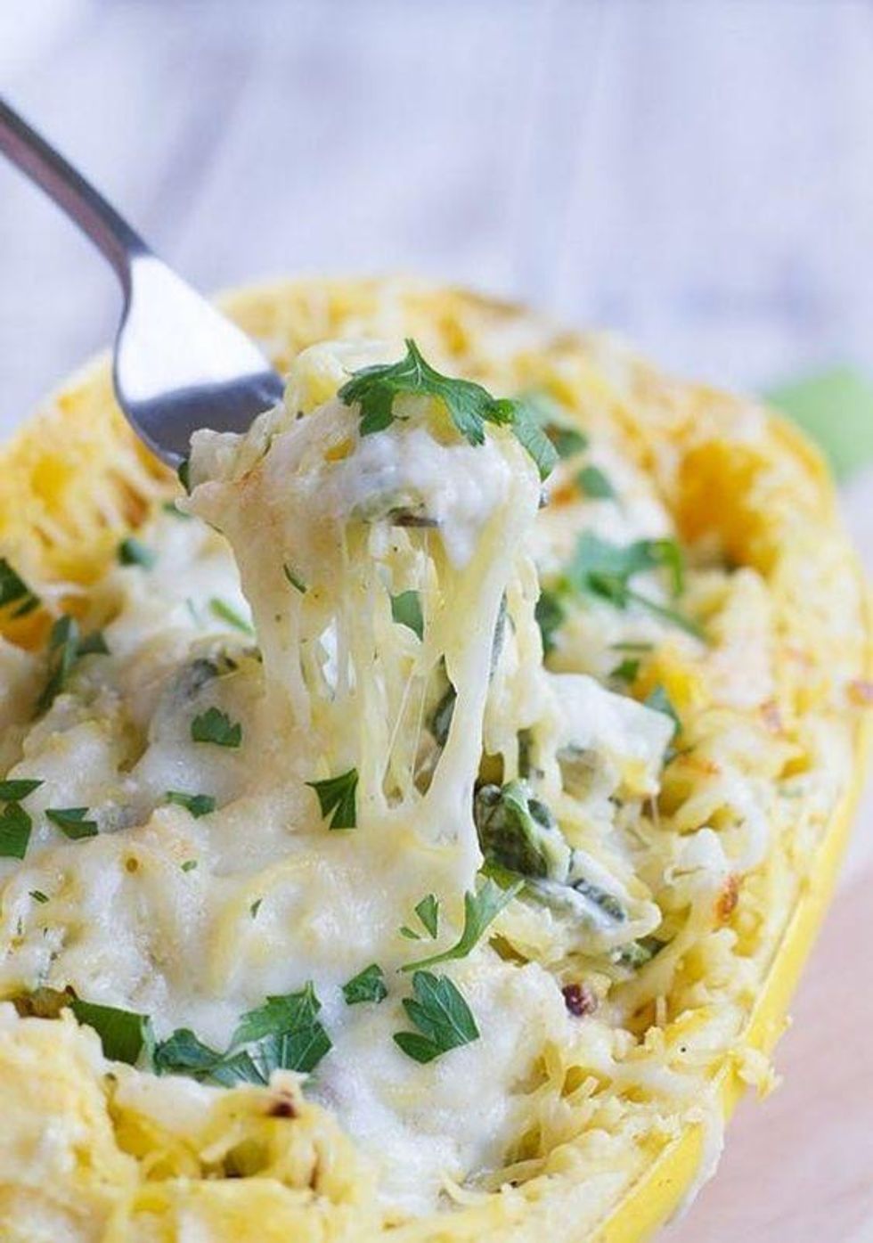 Spinach and Artichoke Alfredo