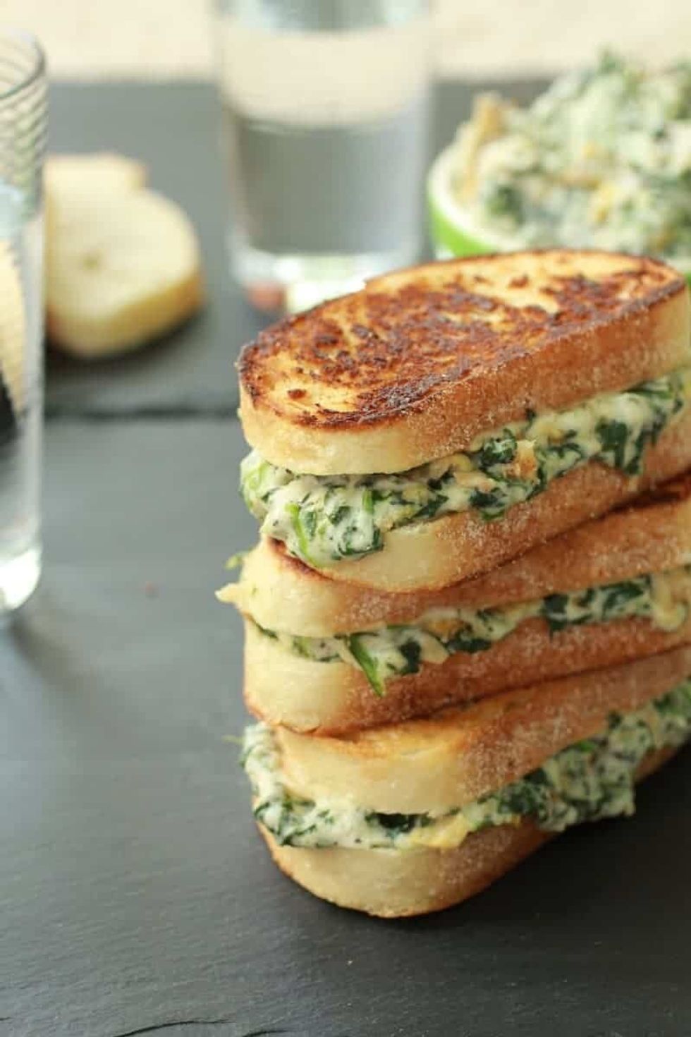 Spinach and Artichoke Melt