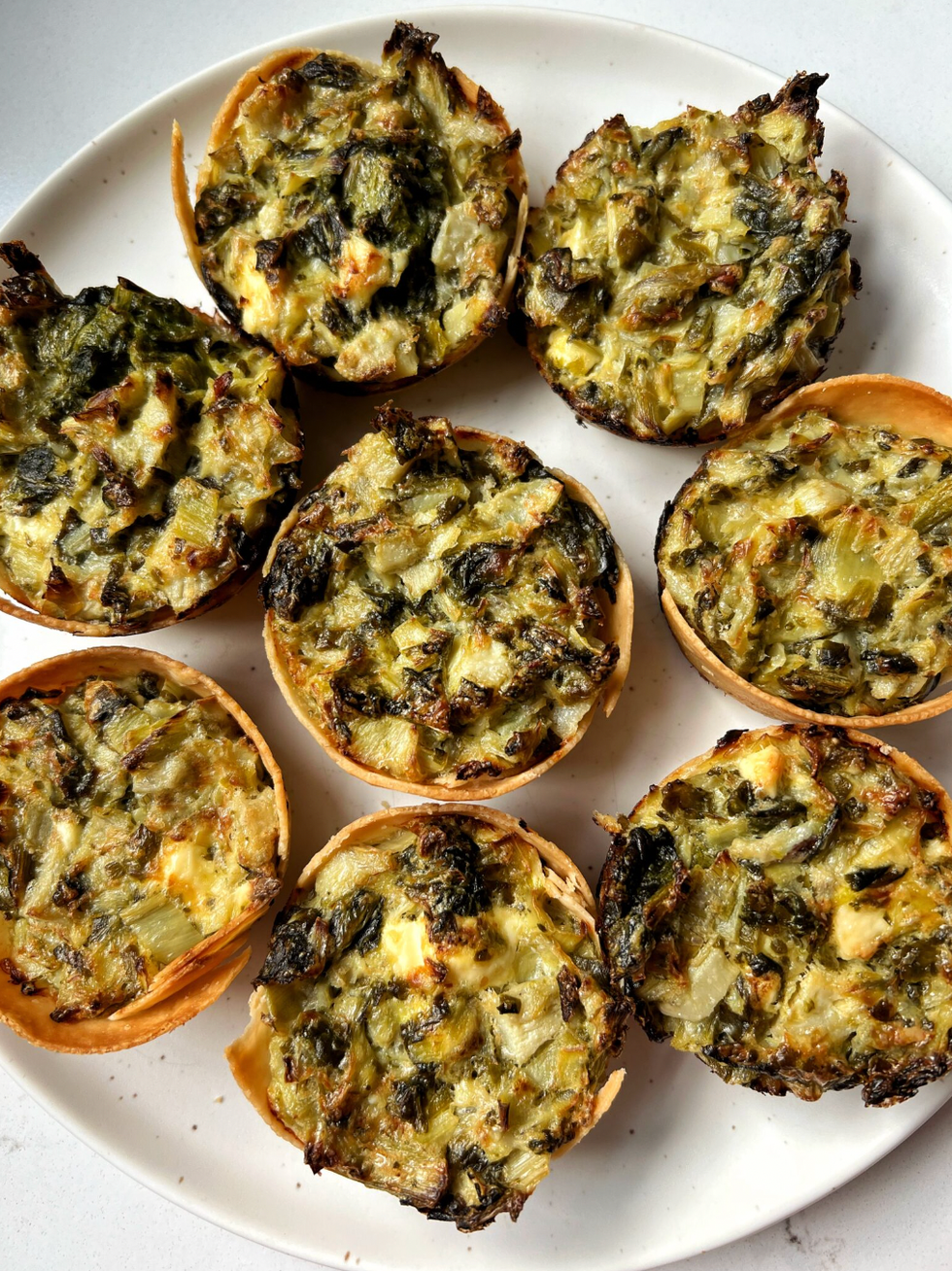 spinach artichoke dip cups