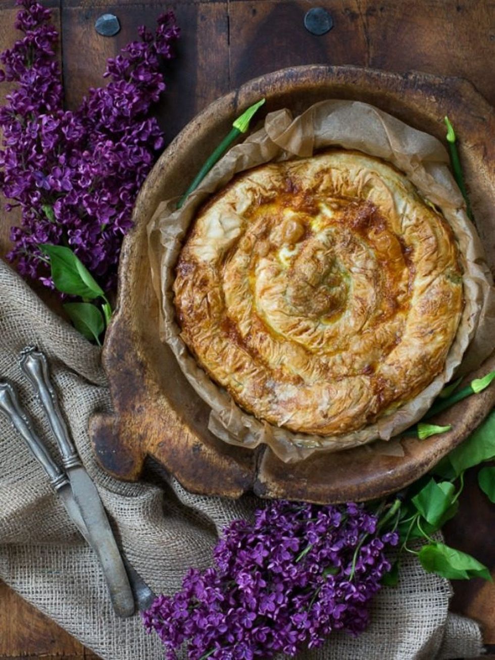 Spring Onion Medley Burek