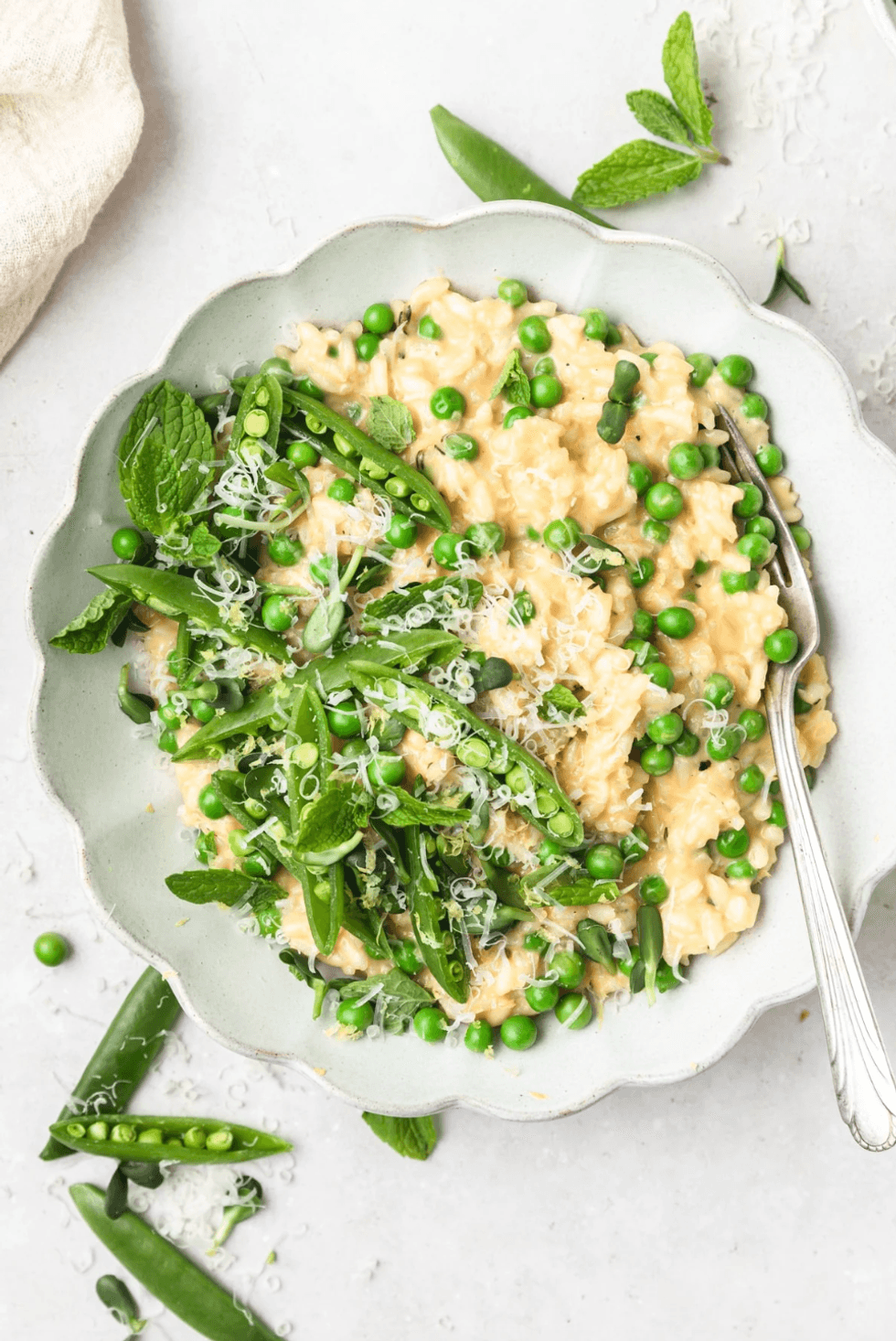 Spring Pea Risotto