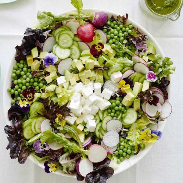 spring pea salad