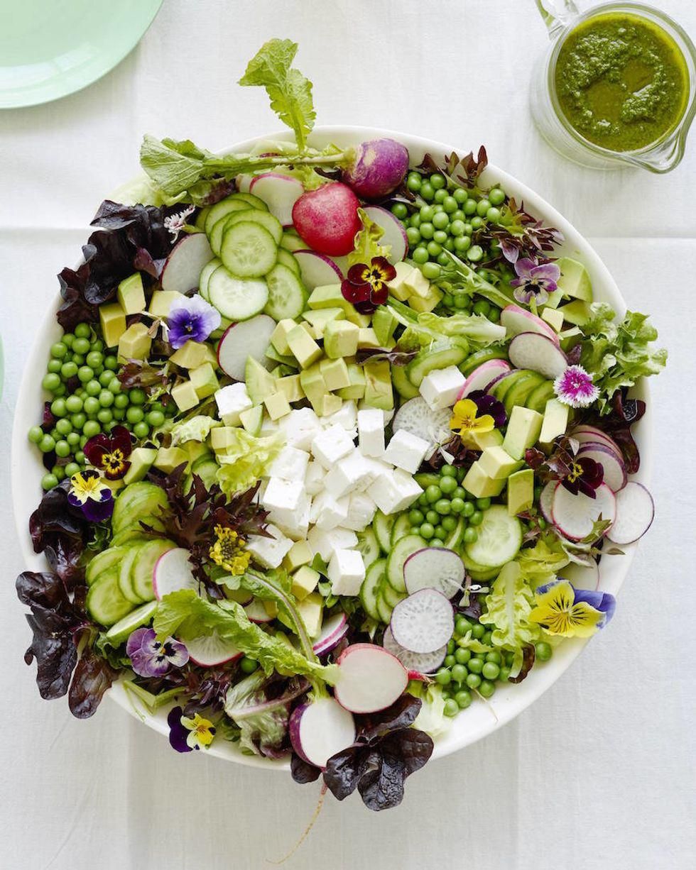 spring pea salad