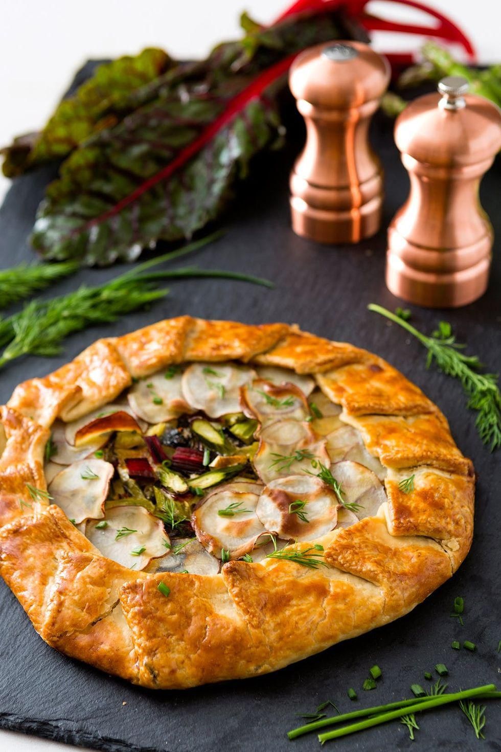 Spring Vegetable Galette