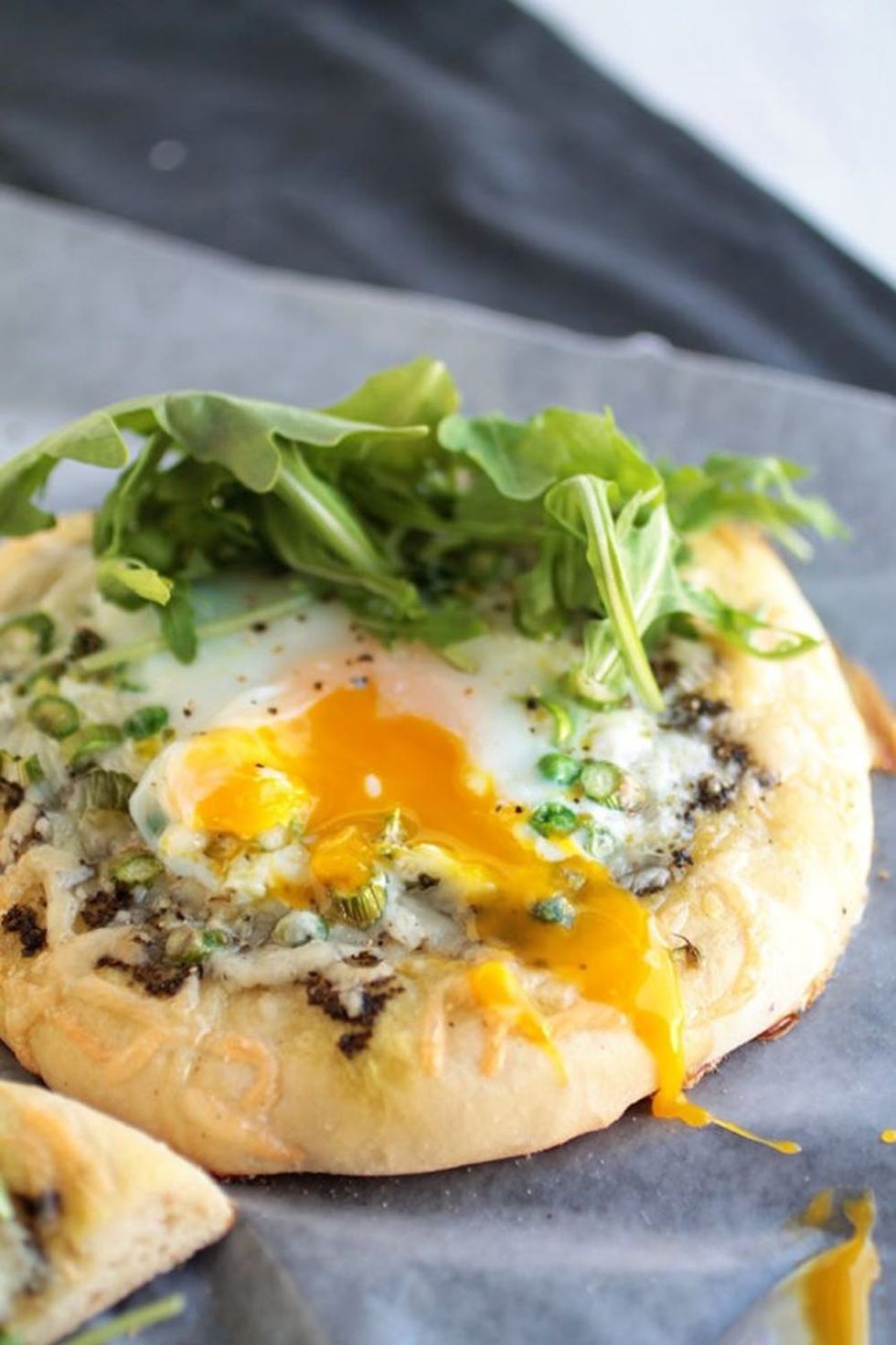 Spring Veggie Breakfast Pizza