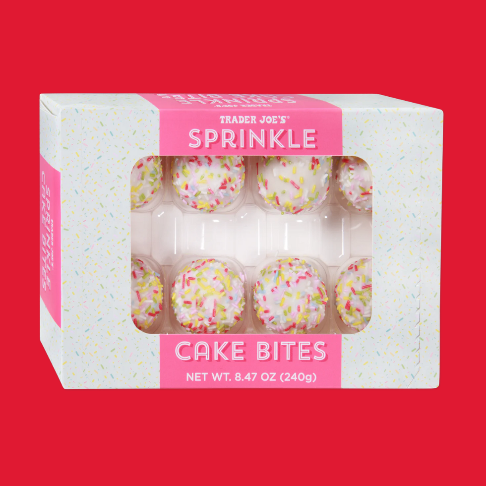 Sprinkle Cake Bites