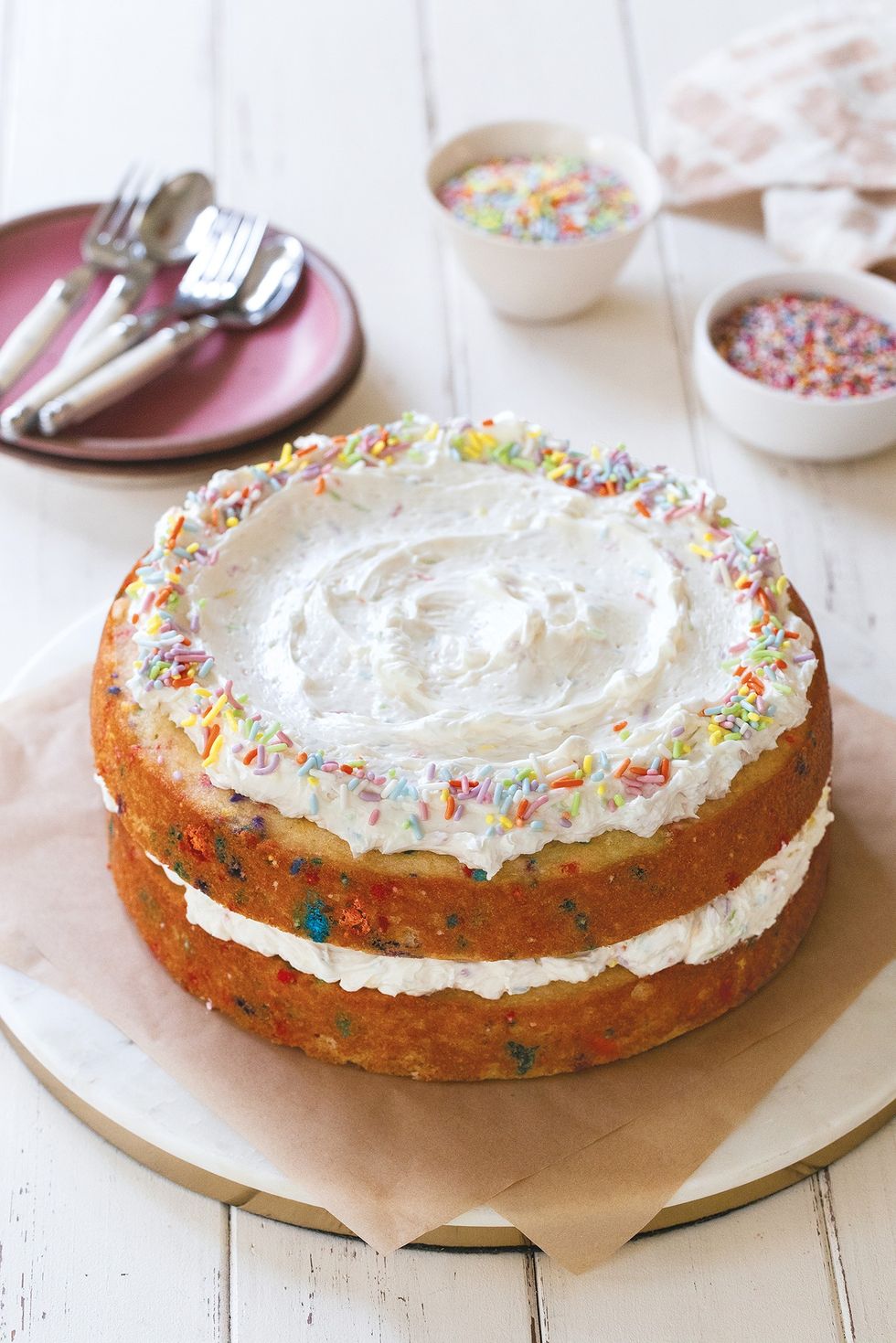 sprinkle cake