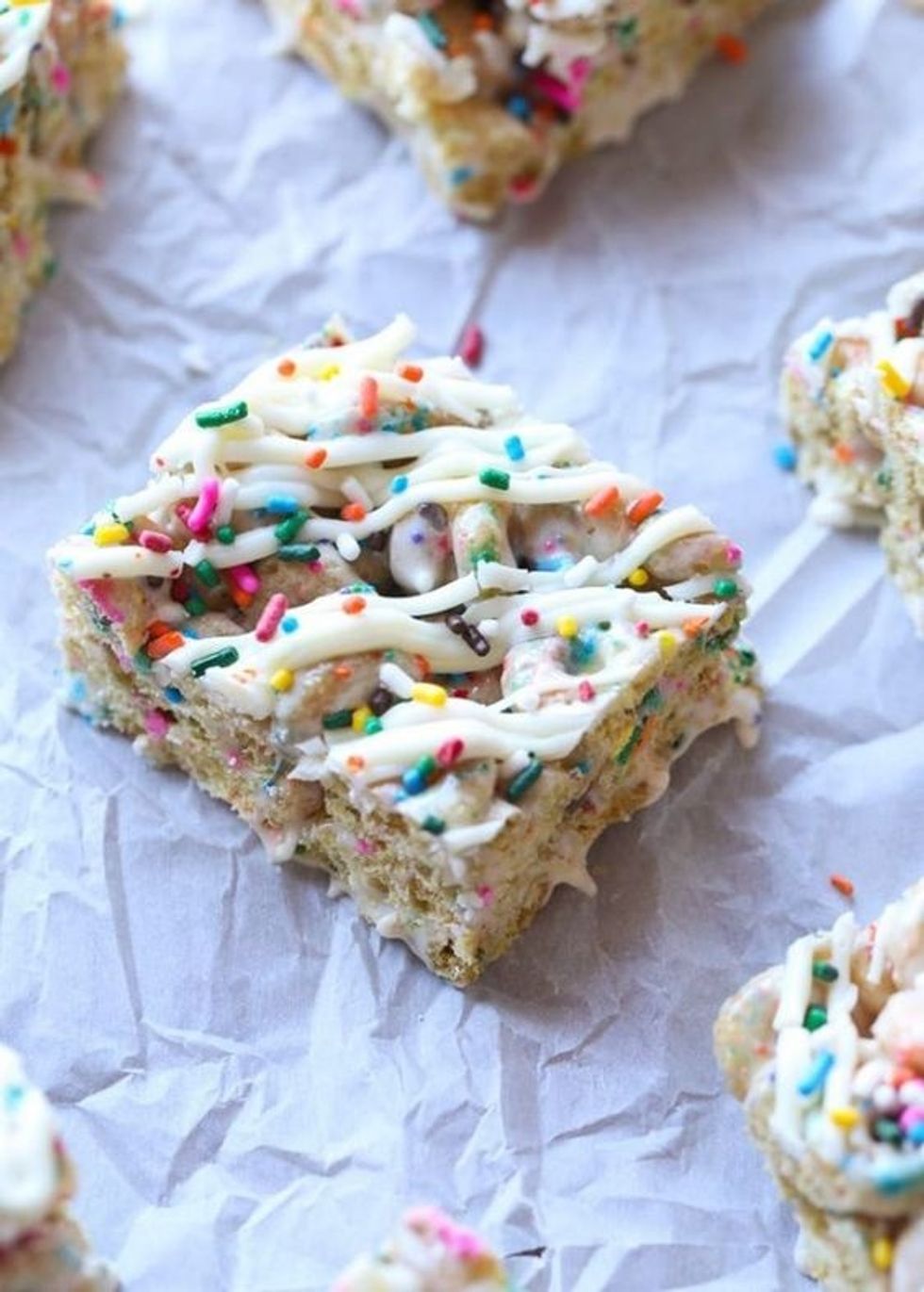 Sprinkle Donut Marshmallow Cereal Bar