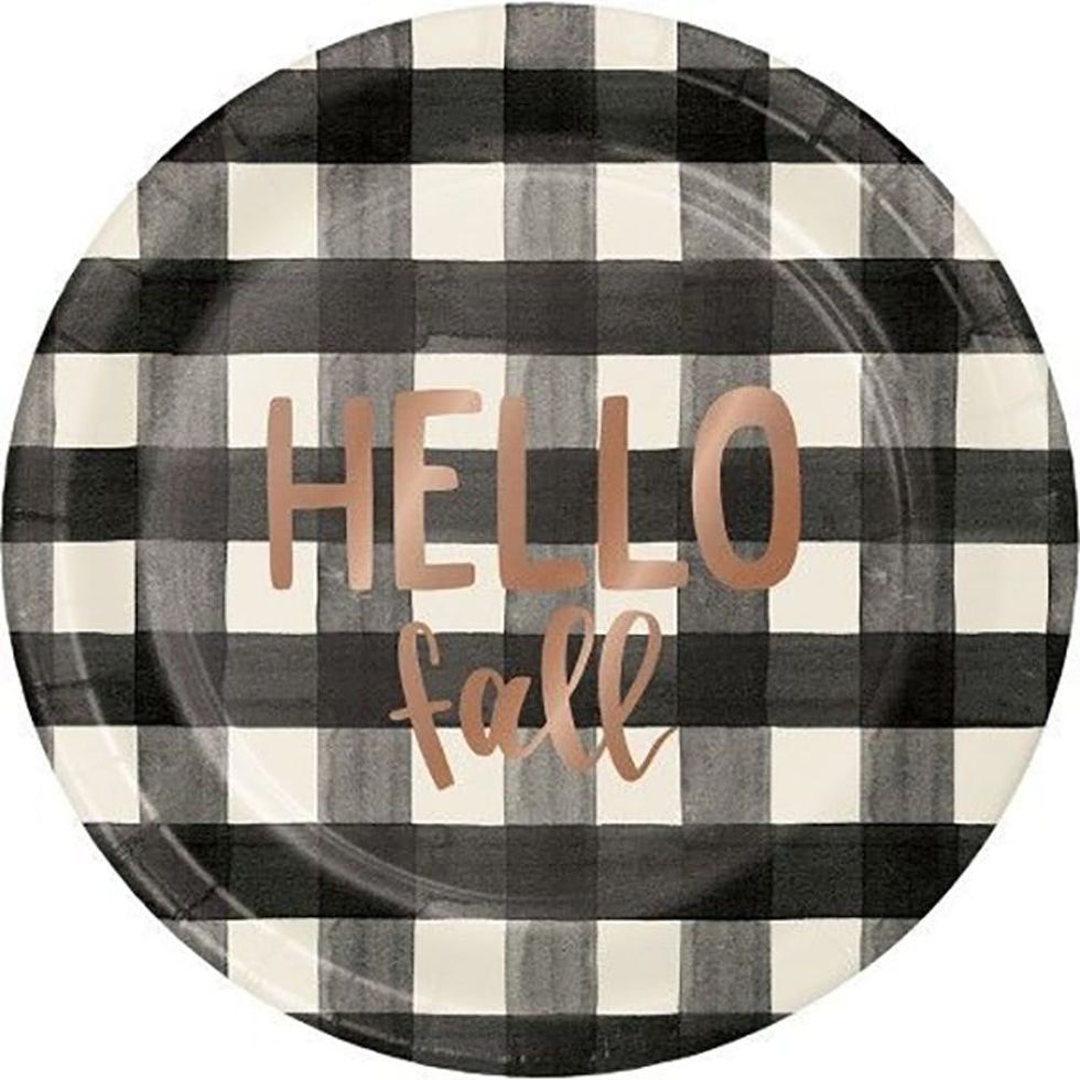 10 Stylish Paper Plates for Thanksgiving Dinner Brit + Co