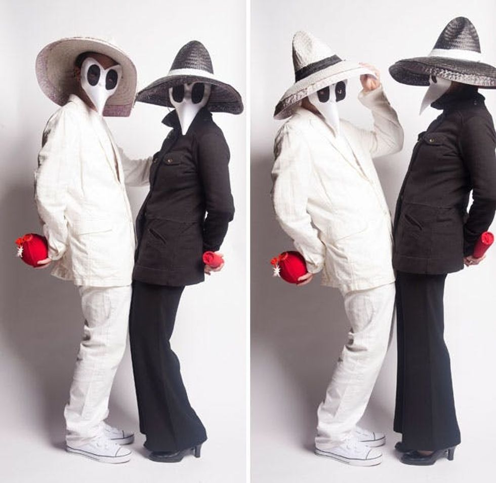 Spy vs. Spy DIY Couples Costumes