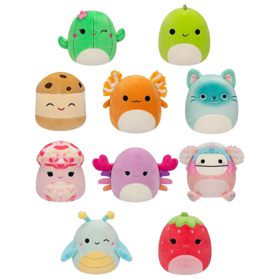 Squishmallows 5-Inch 10-Pack Plushies