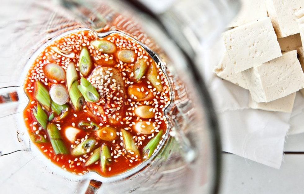 Sriracha Grilled Tofu