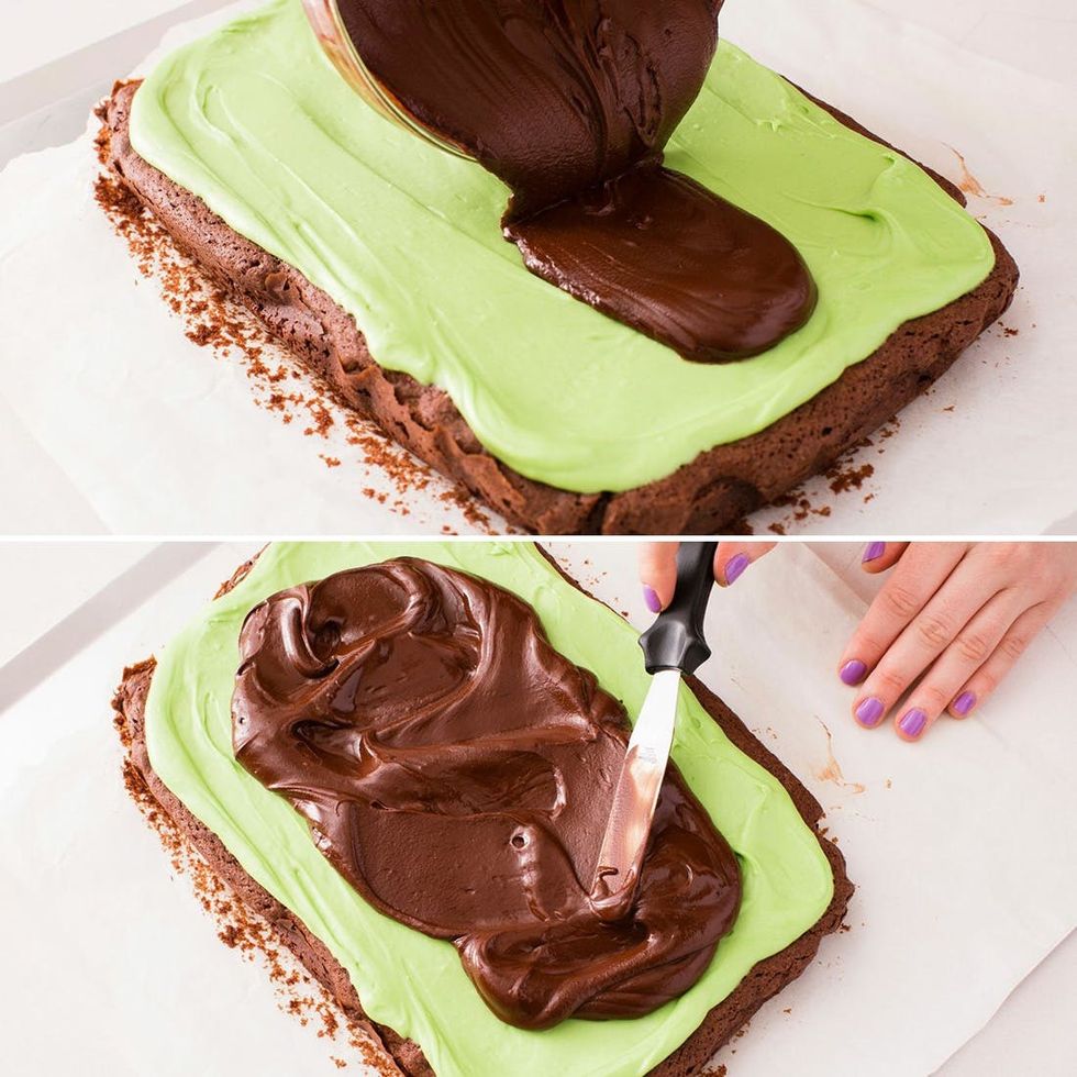 St Patrick's Day Boozy Baileys Brownies Recipe