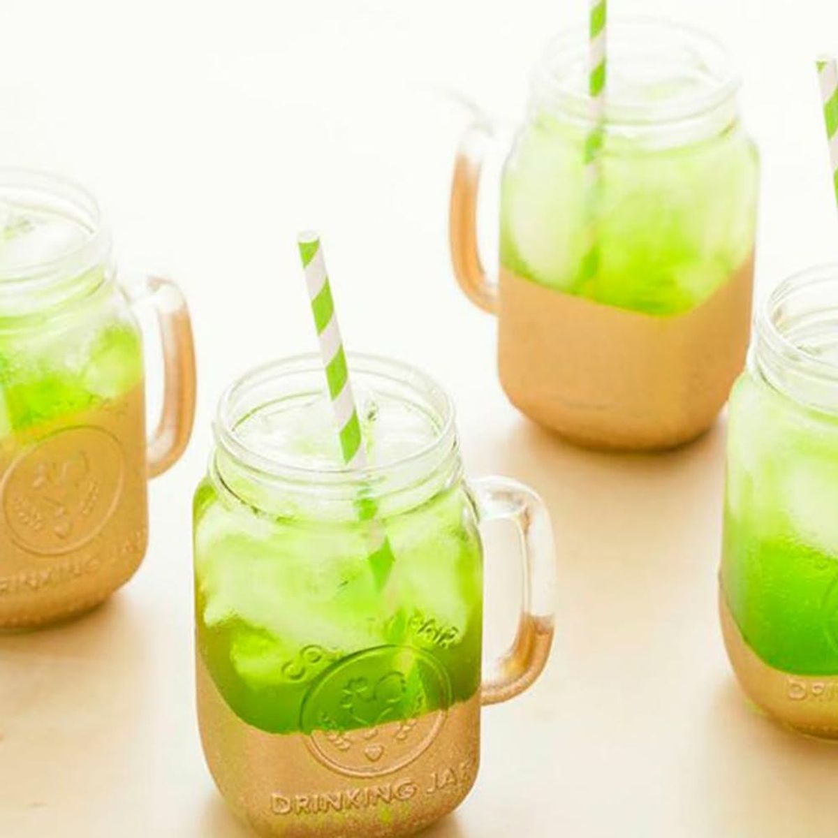 st. patrick's day green cocktails