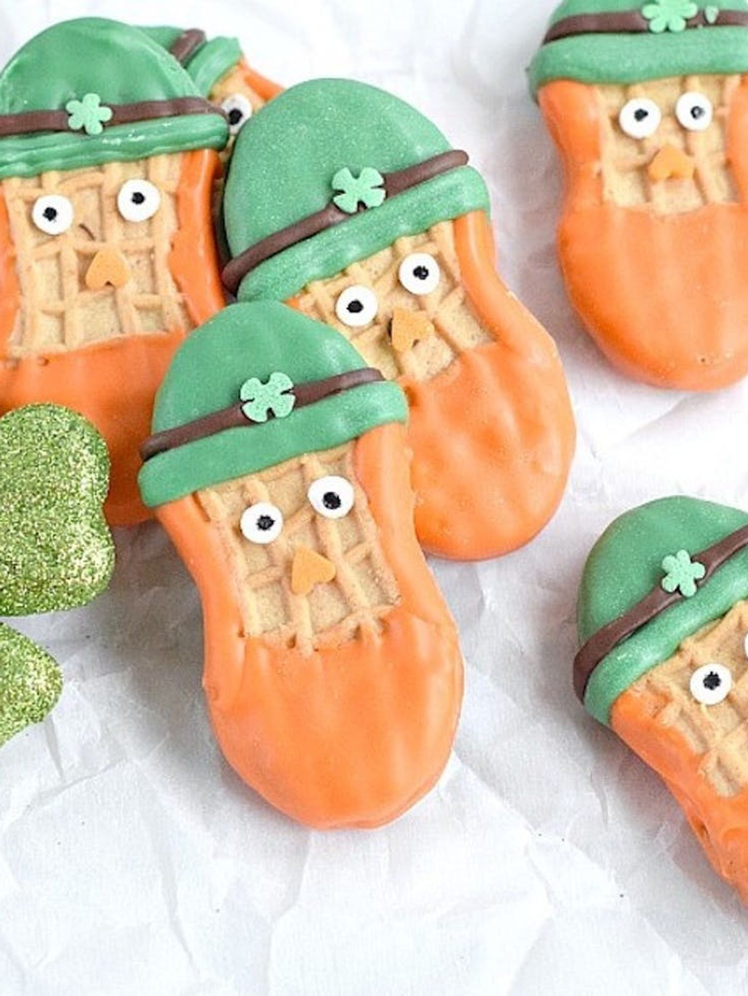 St. Patrick\u2019s Day Leprechaun Cookies