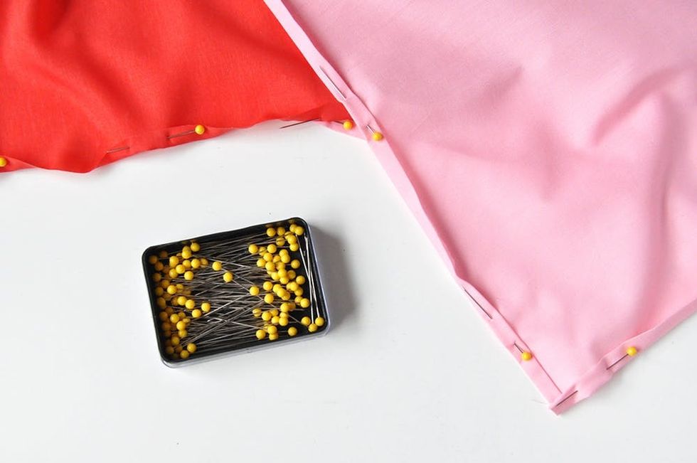 Stamped Valentine's Day Bandanas