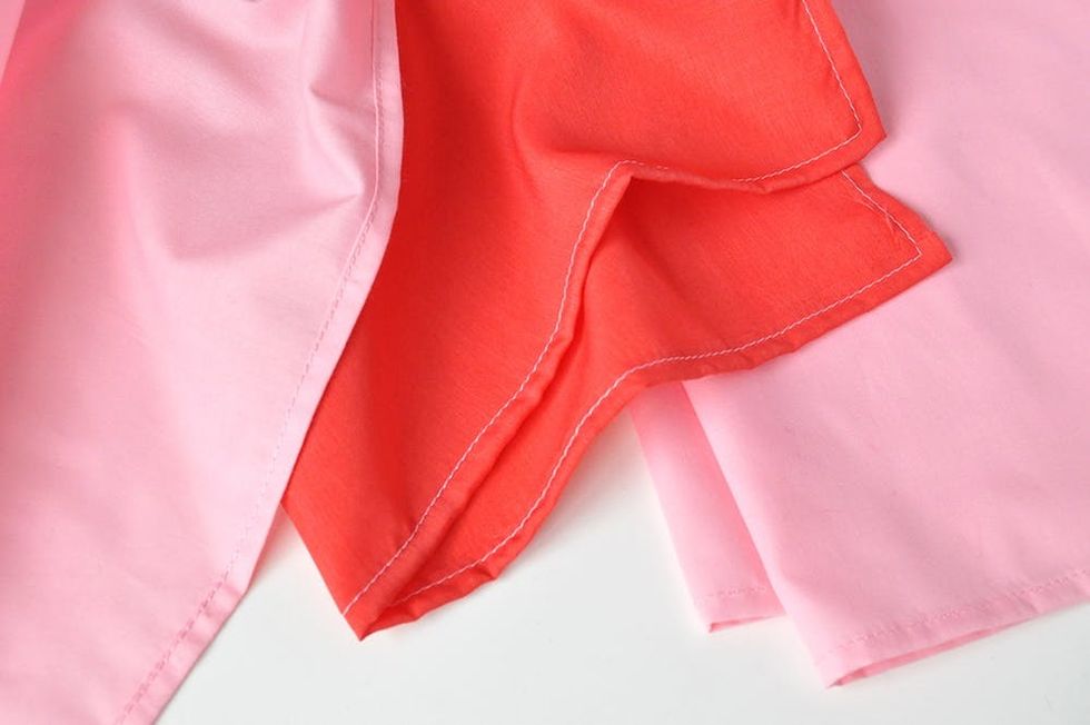 Stamped Valentine's Day Bandanas