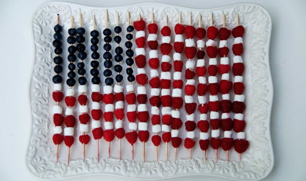 Star Spangled Fruit Kabobs