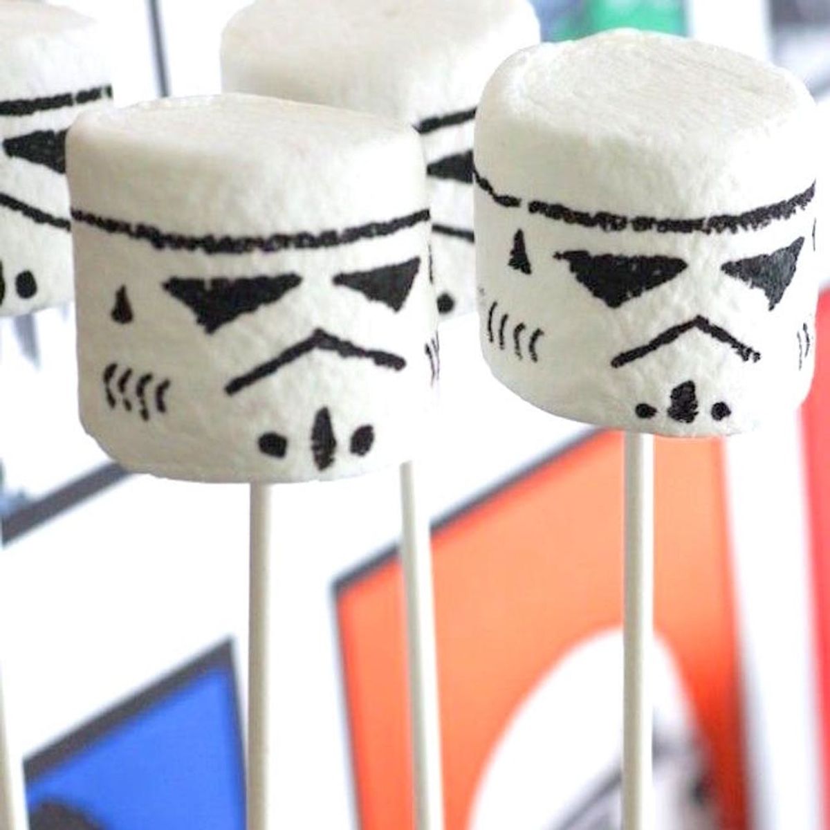 star wars desserts stormtrooper marshmallows