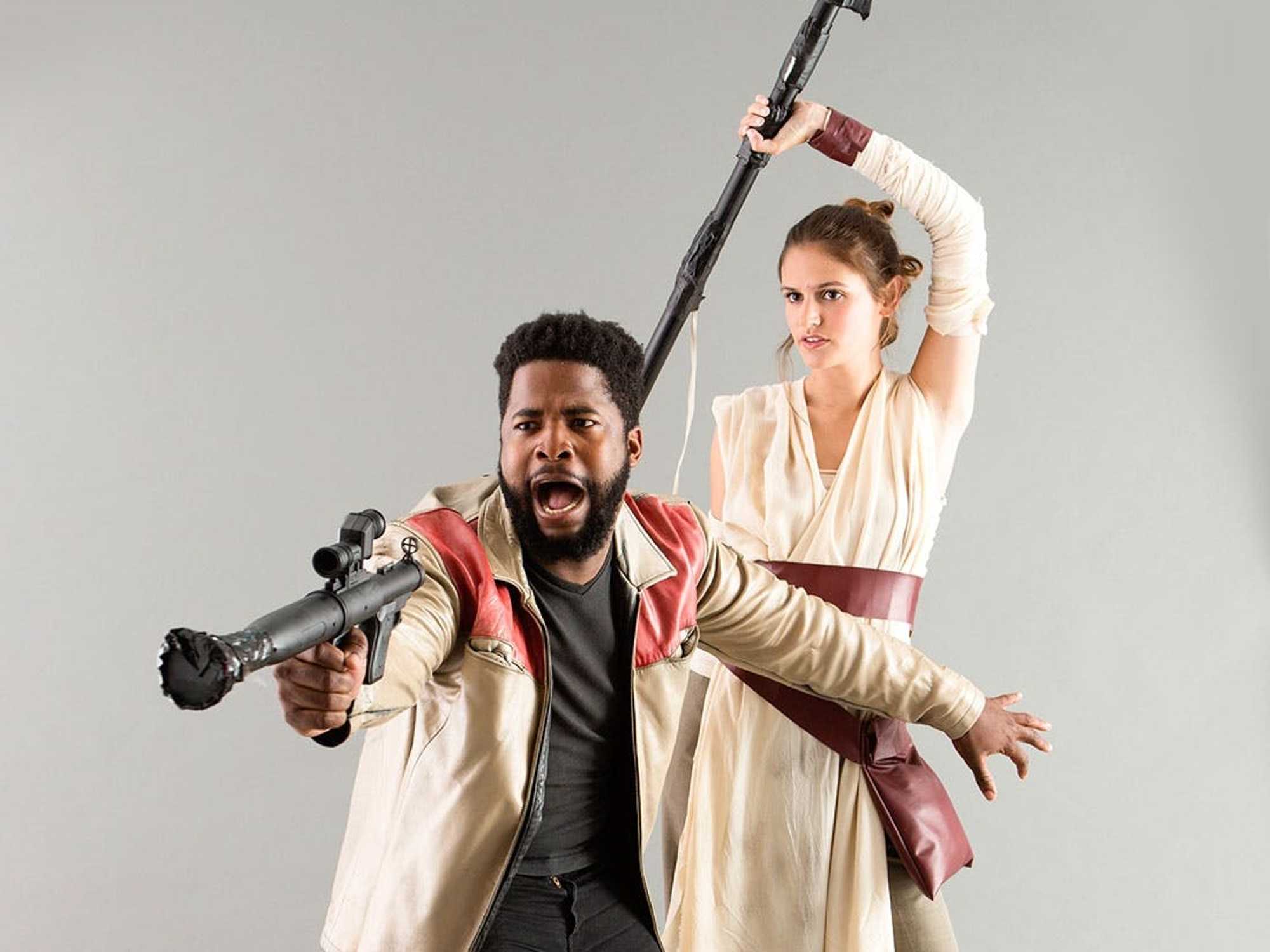 Star Wars Finn and Rey Halloween Costume