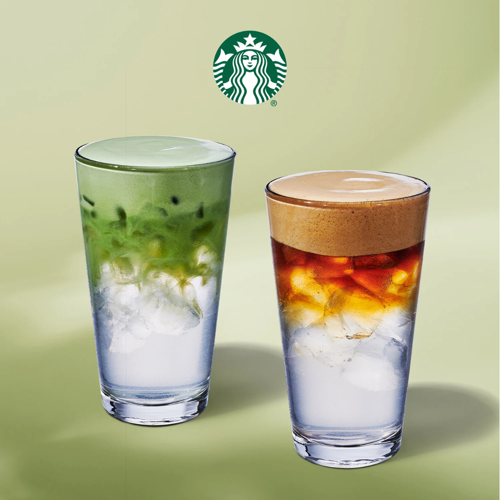 Starbucks Coco Matcha and Coco Cold Brew