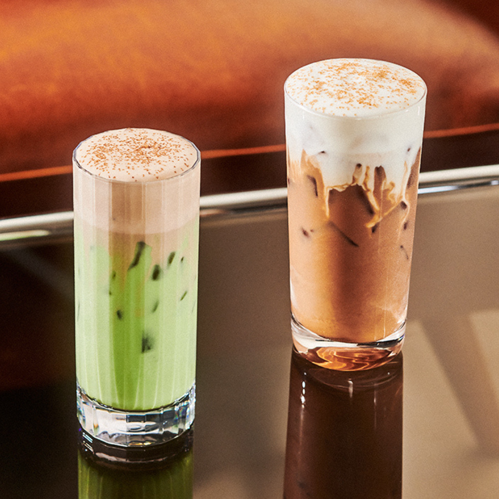 Starbucks Dubai Chocolate Matcha