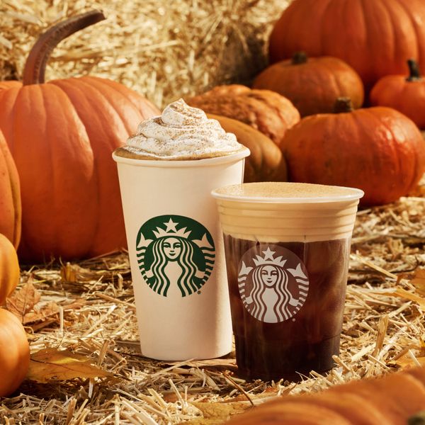 starbucks fall menu includes the PSL and pumpkin cream cold brew