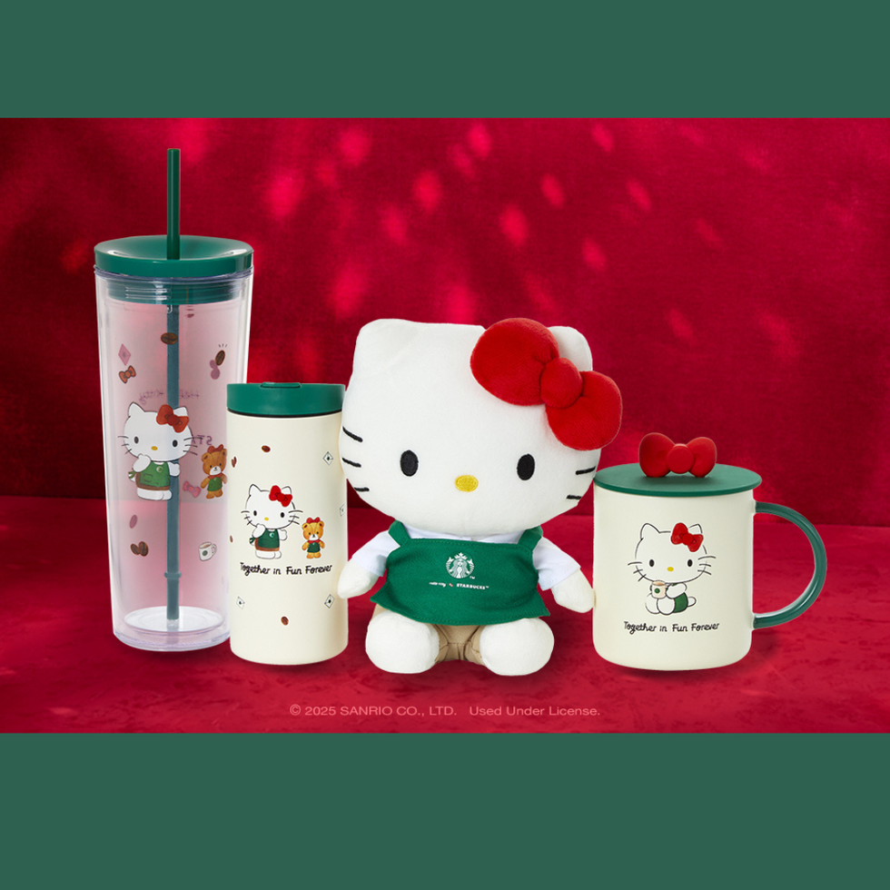 Starbucks Hello Kitty Merch