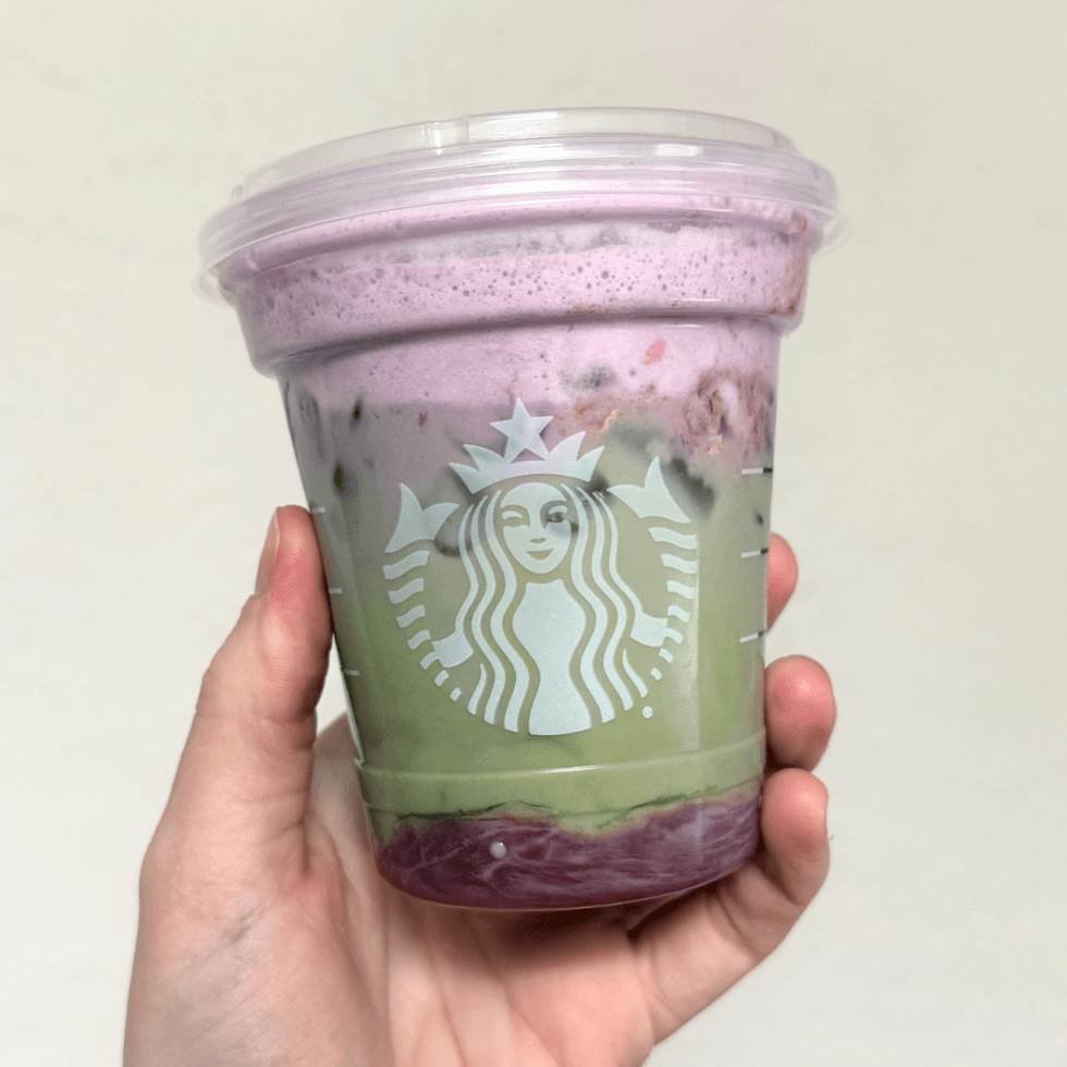 Starbucks Iced Double Berry Matcha