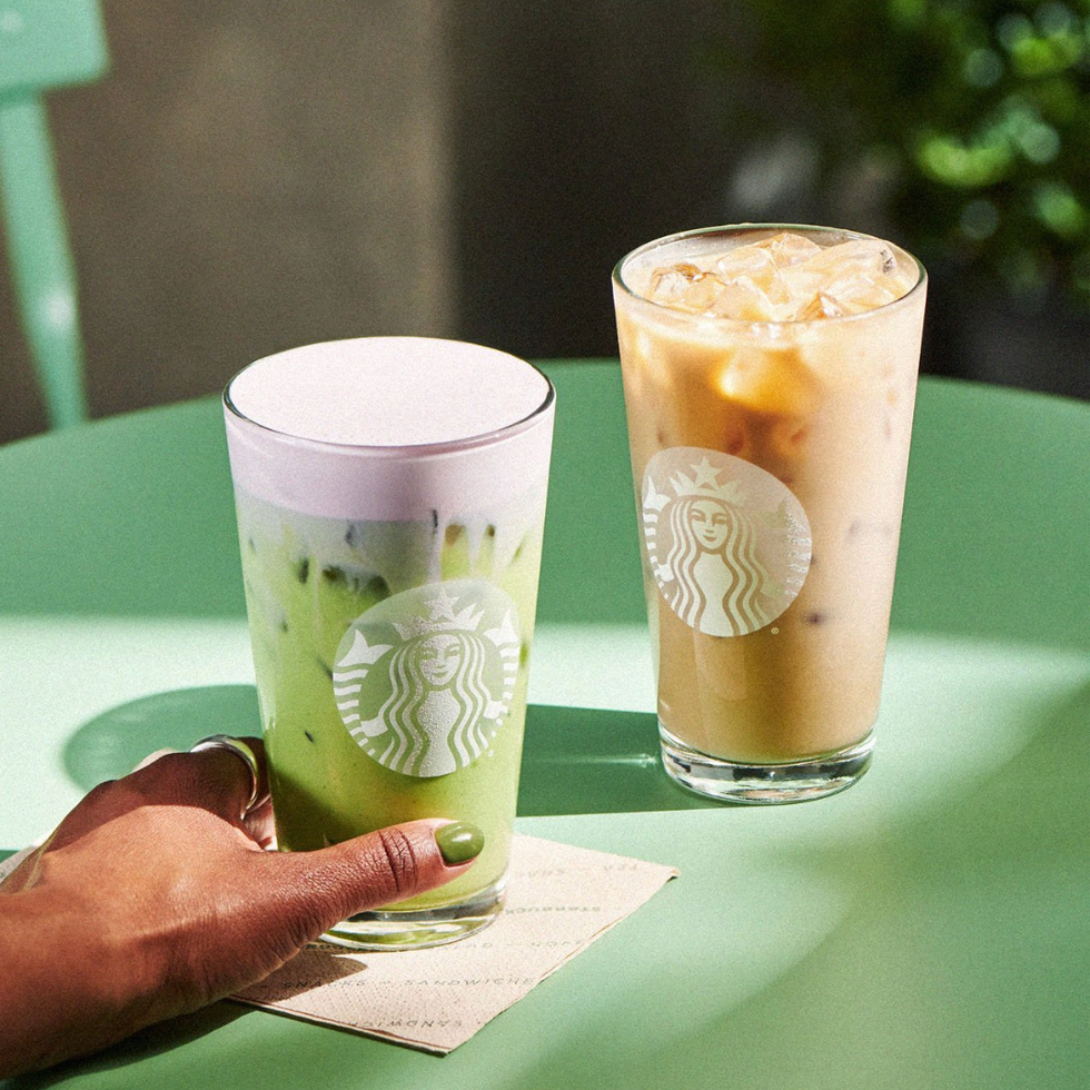 Starbucks Lavender Cold Foam