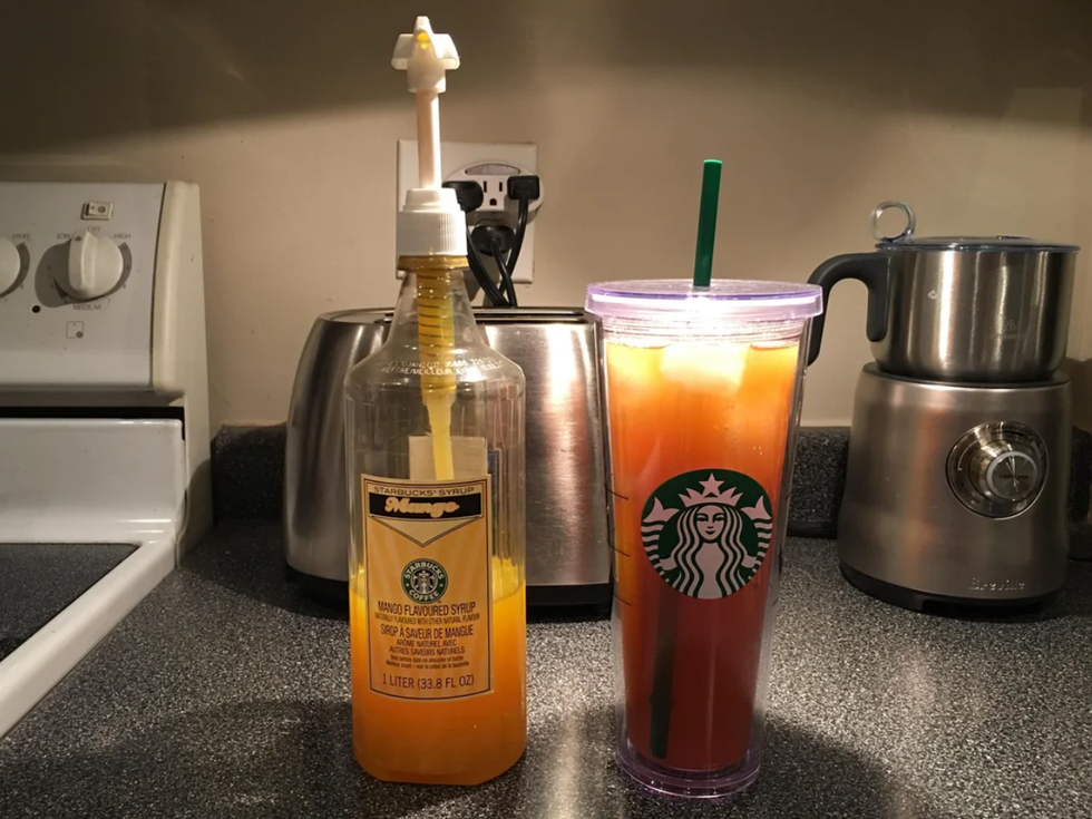 Starbucks Mango Syrup
