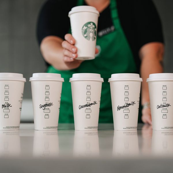 starbucks non dairy milk