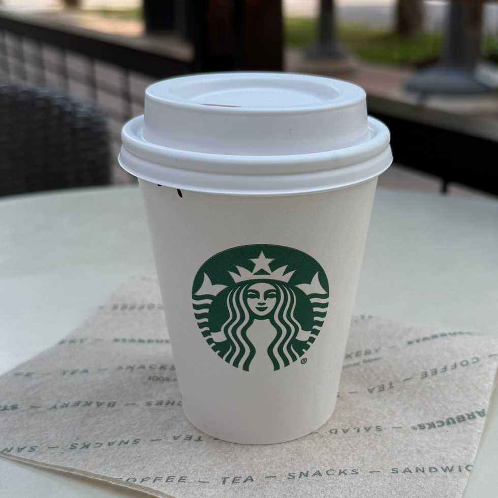 Starbucks Pecan Oatmilk Cortado