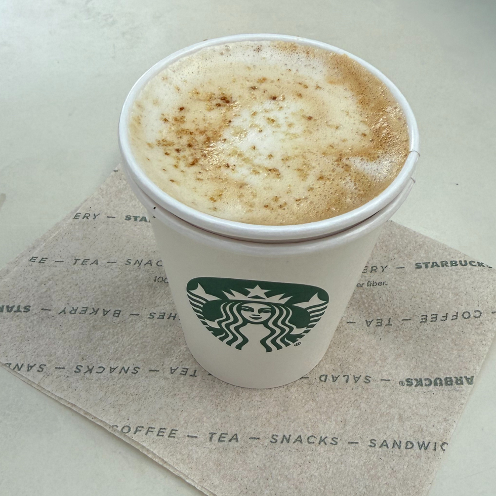 Starbucks Pecan Oatmilk Cortado