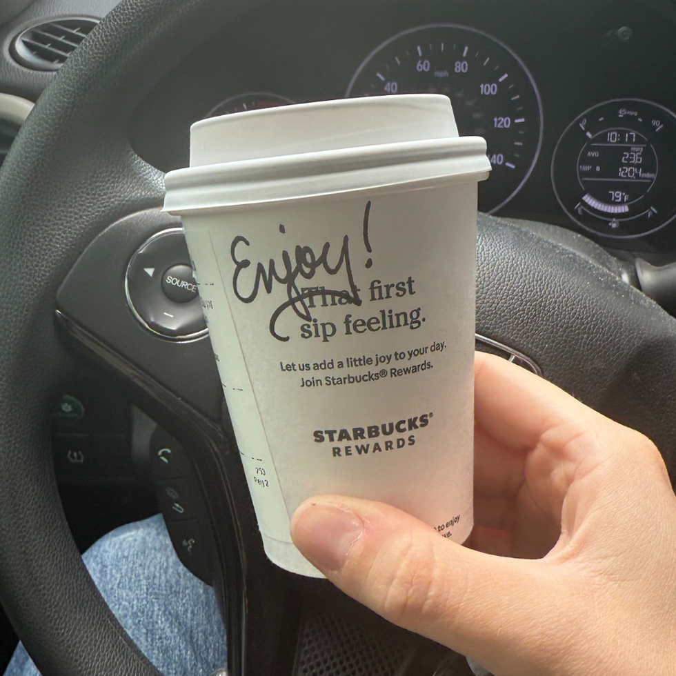 Starbucks Pecan Oatmilk Cortado