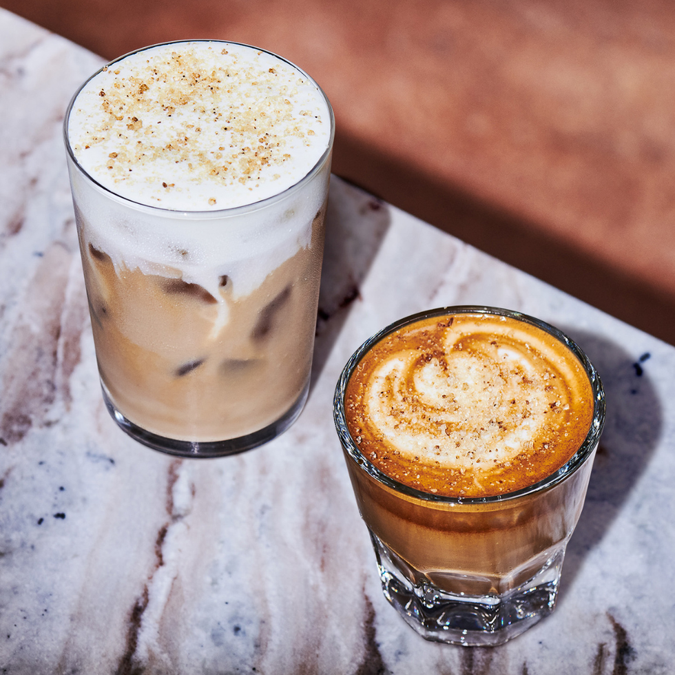 Starbucks Pecan Oatmilk Cortado