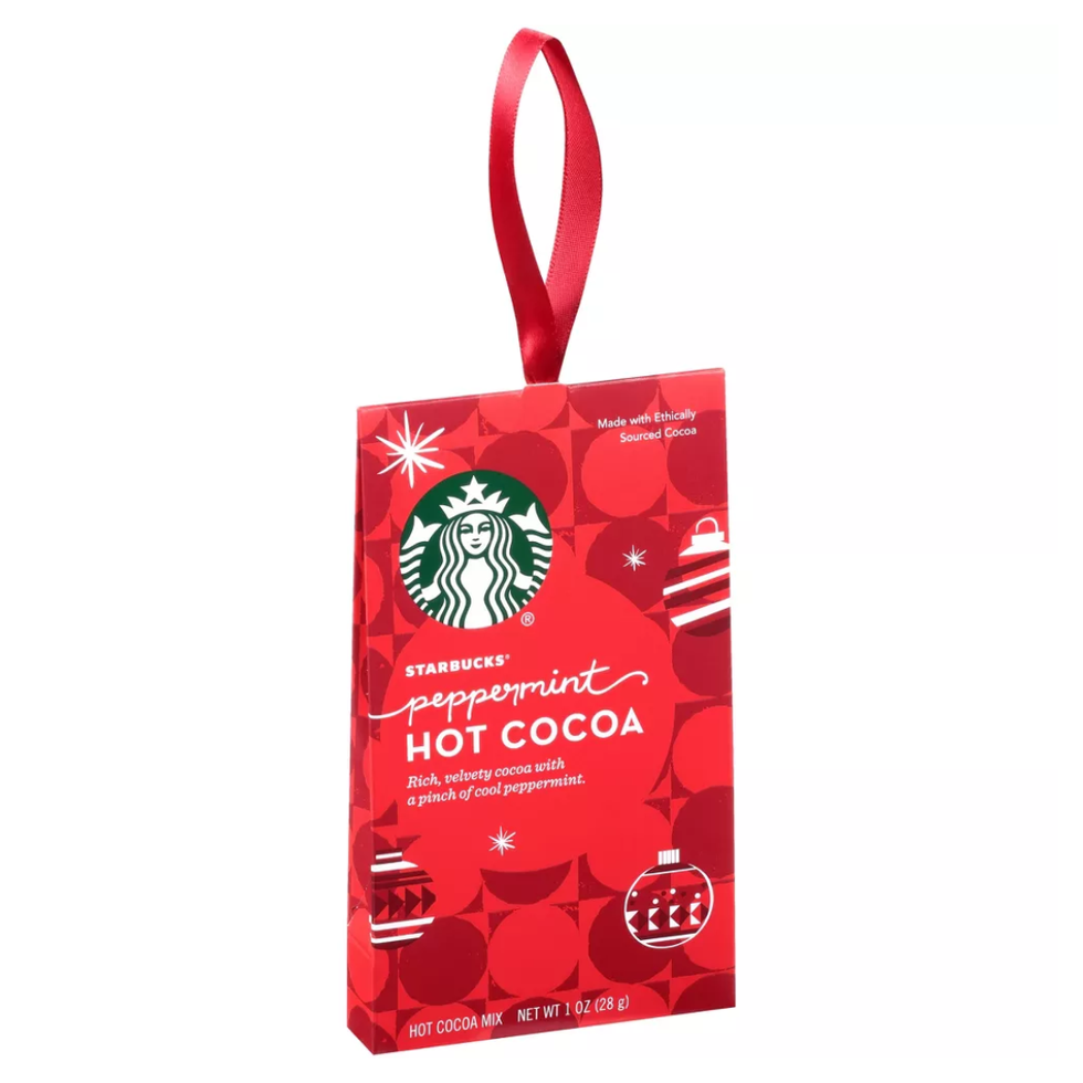 Starbucks Peppermint Hot Cocoa Mix Ornament