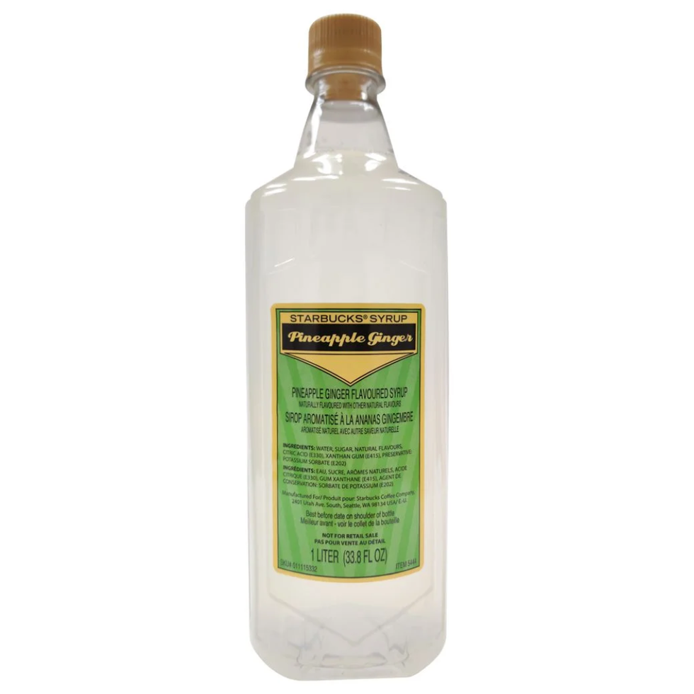 Starbucks Pineapple Ginger Syrup