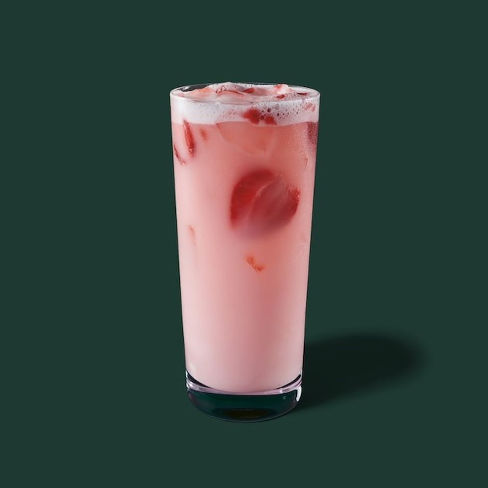 starbucks pink drink keto